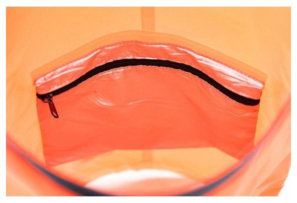 Sac tube étanche multi usage 15L orange Zulupack