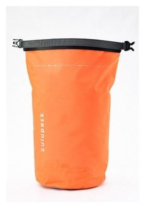 Sac tube étanche multi usage 15L orange Zulupack