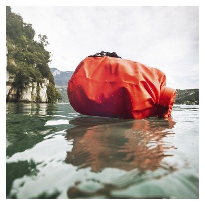 Sac tube étanche multi usage 15L orange Zulupack