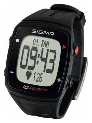 Sigma GPS ID Esegui HR Watch Black