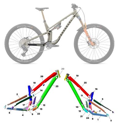 Commencal Meta V5 29 - 2023 - M - Glossy