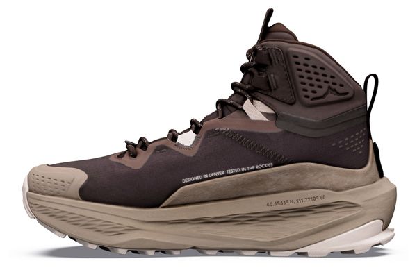 Scarpe da trekking Altra Olympus 7 Mid GTX marroni da donna