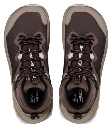 Scarpe da trekking Altra Olympus 7 Mid GTX marroni da donna