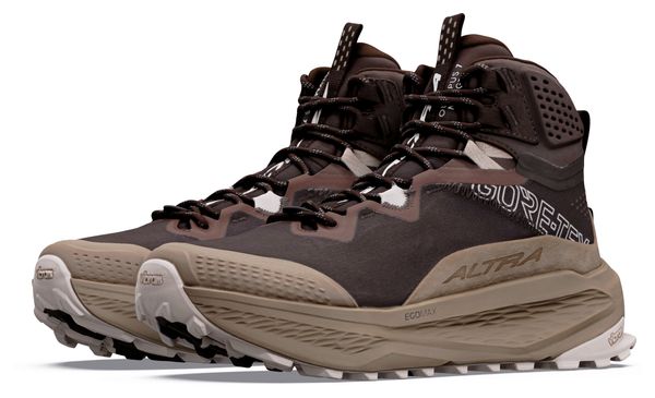 Scarpe da trekking Altra Olympus 7 Mid GTX marroni da donna