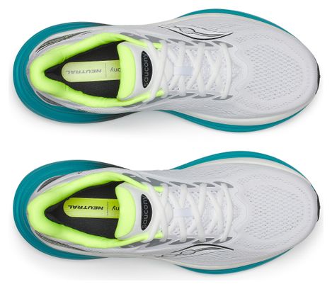 Saucony Triumph 24 hardloopschoenen, wit/blauw, heren