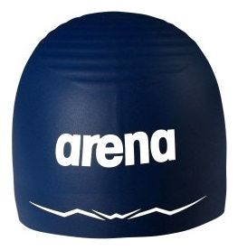 Arena Aquaforce Wave Badekappe Weiß/Schwarz