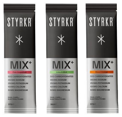 6er-Pack Styrkr MIX+ Energiegetränke in Beuteln, neutral
