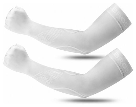 Arm sleeves UV protection white ROCKBROS