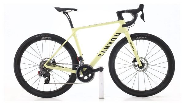 Produit reconditionné · Canyon Endurace CF SL Carbone AXS 12V · Jaune  Vélo de route Canyon Très bon état