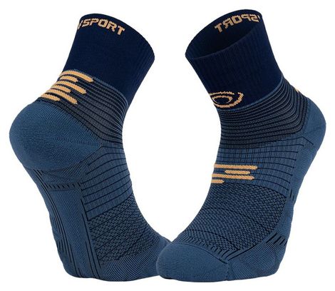 BV Sport Run Marathon Mid Socks Navy Blue