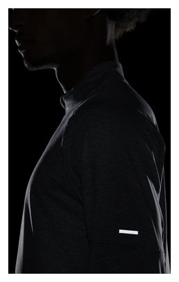Nike Dri-Fit Element Grey 1/2 Zip Long Sleeve Jersey