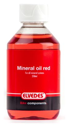 Elvedes Hochleistungsmineralöl 1000ml Rot