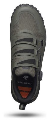 Chaussures Pédales Plates Ride Concepts Tallac BOA Gris