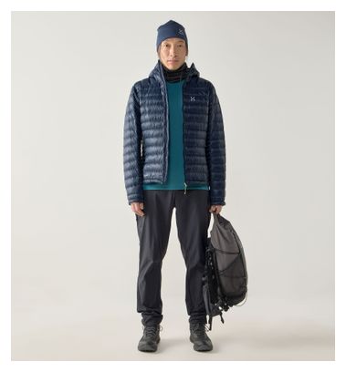 Haglöfs L.I.M Down II Uomo Giacca con cappuccio blu