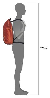 Mochila Ortlieb Velocity PS 23L Rooibos Rojo