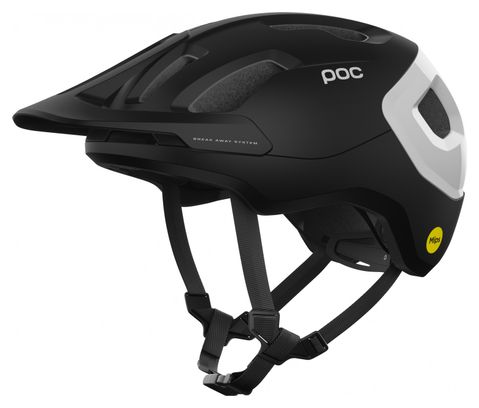 Poc Axion Race MIPS Helmet Black / White