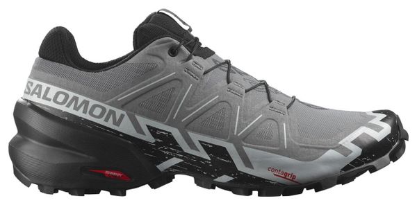 Trail-Schuhe Salomon Speedcross 6 Large Grau/Schwarz Herren