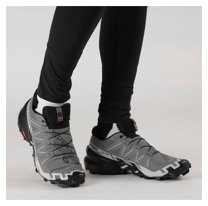 Trail-Schuhe Salomon Speedcross 6 Large Grau/Schwarz Herren
