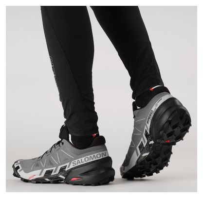 Trail-Schuhe Salomon Speedcross 6 Large Grau/Schwarz Herren