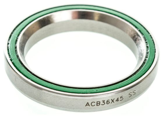 ENDURO BEARINGS ABEC-3 3645 Stainless Steel 30.2X41X6.5 (36°X45°)