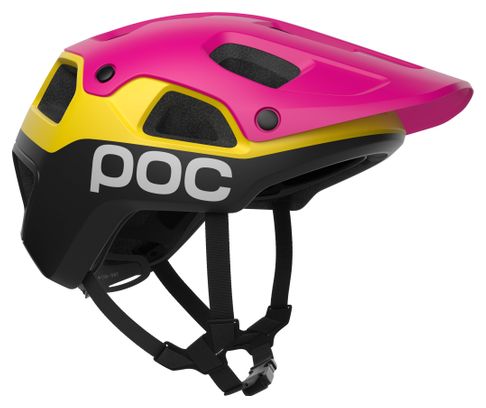 Casco MTB Poc Cularis Pure Mips Rosa/Giallo