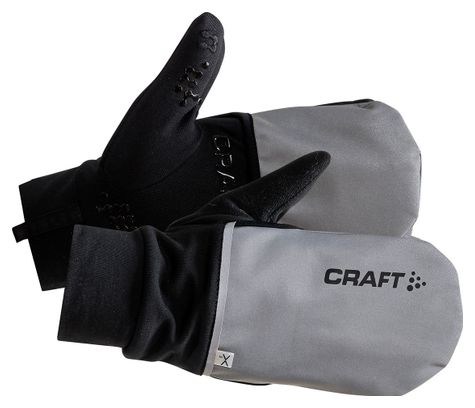 Guanti da corsa CRAFT Hybrid Weather Warm Silver
