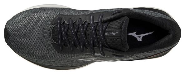 Chaussures de Running Mizuno Wave Skyrise 3 Noir Blanc