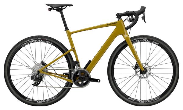 Gravel Bike Cannondale Topstone Carbon Sram Rival eTap AXS 12V 700 mm Vert Olive