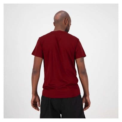 T-Shirt De Sport Manches Courtes Rogelli - Homme - Bordeaux