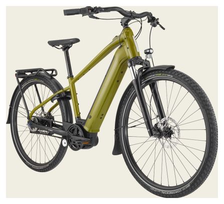 Cannondale Mavaro Neo 4 Bicicleta eléctrica de ciudad Shimano Nexus 5S Correa 500 Wh 29'' Verde