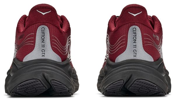 Hoka Clifton 11 GTX hardloopschoenen, rood/zwart, heren