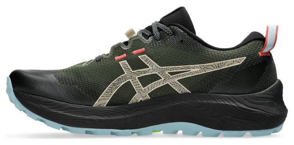 Zapatillas de trail para hombre Asics Gel-Trabuco 12 caqui/negro/azul