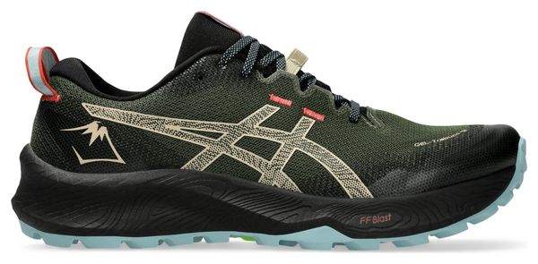 Asics Gel-Trabuco 12 Khaki/Schwarz/Blau Trailrunning-Schuhe für Männer