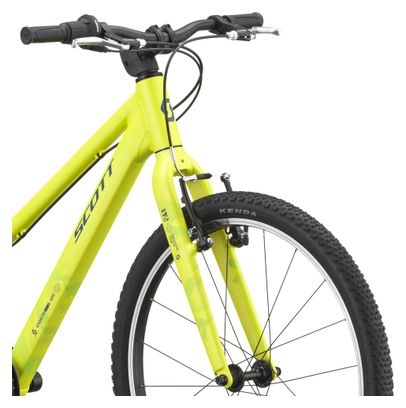 Bicicleta de montaña infantil Scott Contrail 400 Shimano Tourney 7V 24'' Amarilla