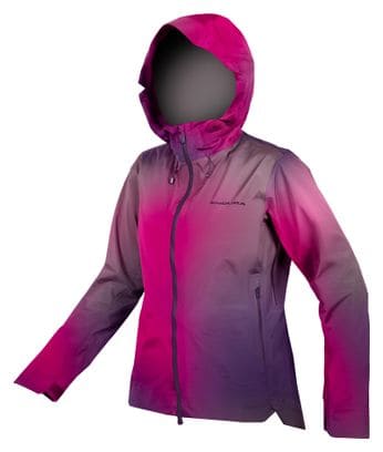 Women's Endura MTB jacket MT500 Waterproof Violet