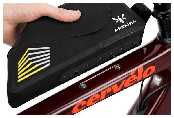 Sacoche de Cadre Apidura Racing Bolt-On Top Tube Pack 1L Noir