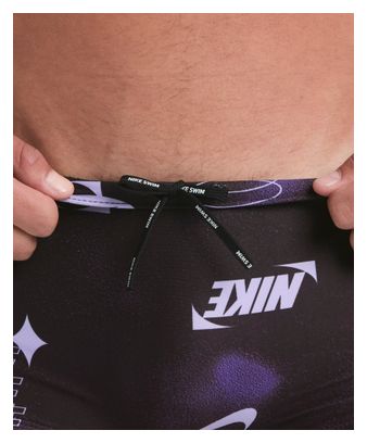Traje de baño Nike Swim HydraStrong Multi Print Violeta, Hombre