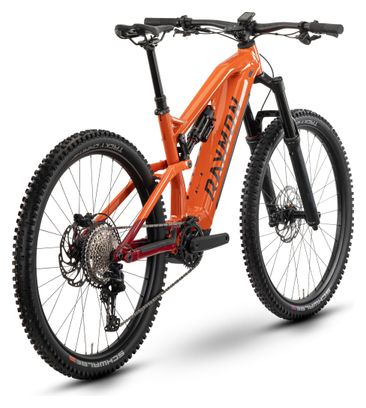VTT Électrique Tout-Suspendu Raymon TrailRay 170 Pro Shimano SLX 12V 800Wh 29'' Orange 2025