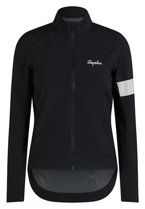 Rapha Core Regenjas Zwart/Wit Dames