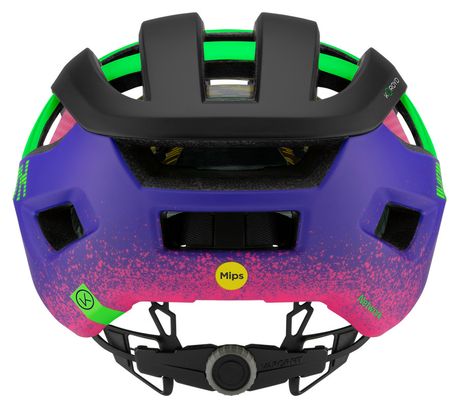 Casco Smith Network Mips Nero/Viola