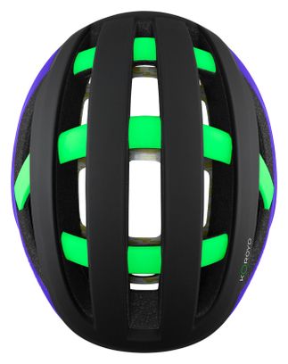 Casco Smith Network Mips Nero/Viola