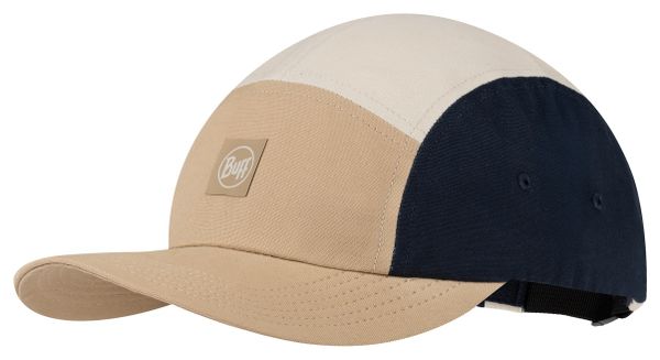 Cappellino Buff 5 Panel Venture beige/blu scuro