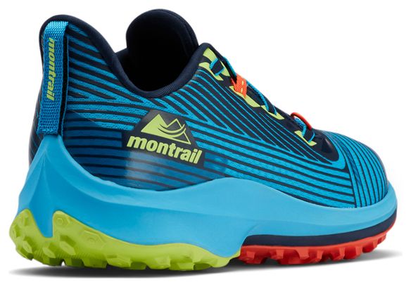 Columbia Montrail Trinity Ag Blue Trail Running Schoenen voor heren