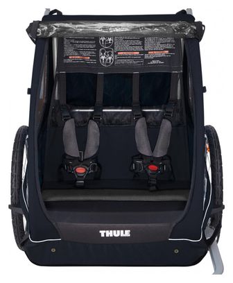 Rimorchio bici Thule Coaster XT nero