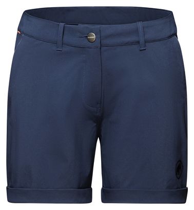 Mammut Runbold Roll Cuff Shorts Blue Women