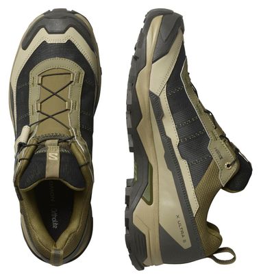 Zapatillas de senderismo Salomon X Ultra 5 GTX Caqui Hombre