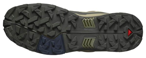 Zapatillas de senderismo Salomon X Ultra 5 GTX Caqui Hombre