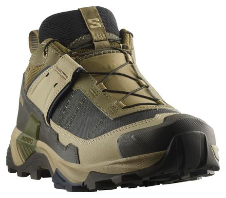 Zapatillas de senderismo Salomon X Ultra 5 GTX Caqui Hombre
