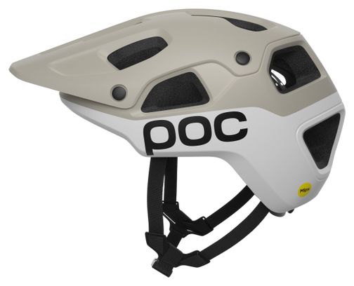 Casco MTB Poc Cularis Pure Mips Grigio/Bianco