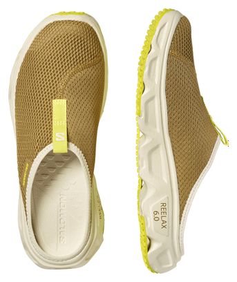Chaussures de Récupération Salomon Reelax Slide 6.0 Kaki Homme